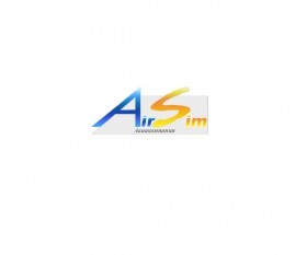 Логотип, авиакомпания ''AiRSIM''