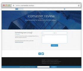 Сайт ля  базы кредитных ICO IcoMaster