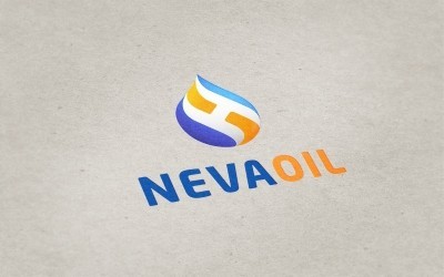 Фирменный блок для АЗС &quot;NEVAOIL&quot; 