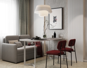 Дизайн-проект трехкомнатной квартиры Ярцево