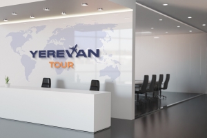 Дизайн логотипа для туристической компании Yerevan Tour