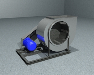 Вентилятор. 3D моделирование и визуализация AutoCAD 2019