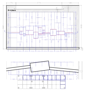 Проект мебельной композиции