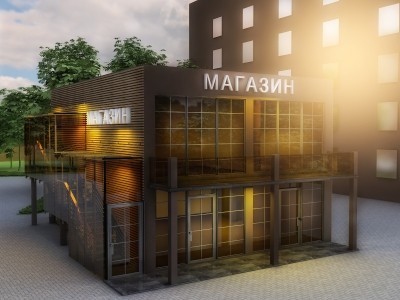 Экстерьер магазина