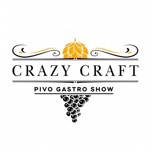Crazy Craft. Pivo gastro show. Logo and banner.