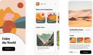 Приложение для планирования отдыха