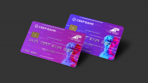 Дизайн банковских карт для Сбербанка