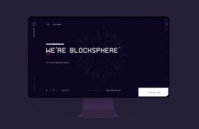 Сайт холдинговой компании Blocksphere