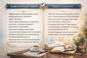 перевод текстов