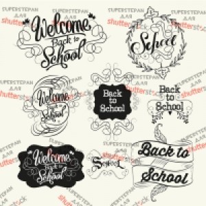 #Lettering Welcome back to school
