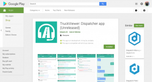 Dispatcher app TruckViewer