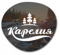 Векторный логотип для сайта футболок из края Карелия | 2015 год