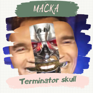 Маска  Terminator Skull.
