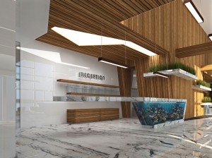 Дизайн лобби гостиницы в Сочи. Конкурсный проект