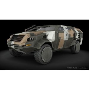 Armored humvee (concept)