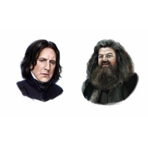 Snape & Hagrid
