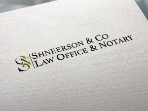 Логотип для адвокатской конторы Shneerson  Co
