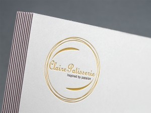 Логотип для кондитерской Claire Patisserie