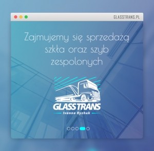 Разработка сайта для компании Glasstrans