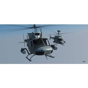 Вертолет Bell OH-58 Kiowa