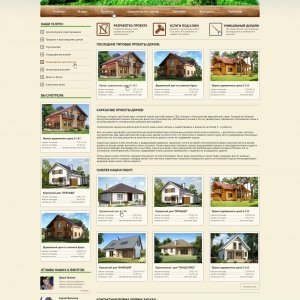 Сайт каркасных домов и домов из бруса