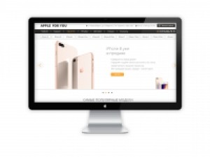 Дизайн сайта по продаже айфонов
