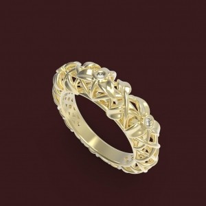 3D модель кольца для печати
