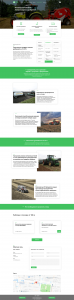Сайт предоставляющий услуги по удобрению почвы