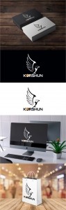 Логотип и фирменный стиль для KORSHUN