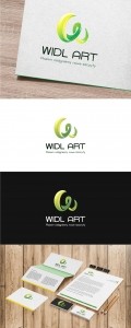 Логотип и визитка для веб-студии WIDL ART