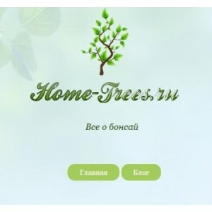 Home-trees.ru - сайт о бонсай