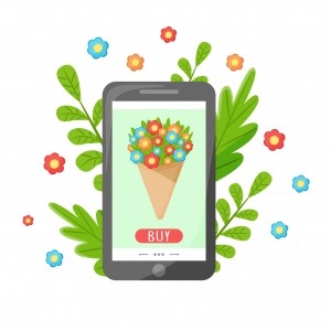 Телефон - онлайн покупка цветов