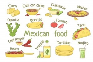 Сет мексиканской еды