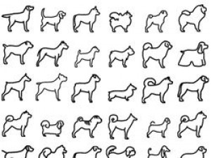 The dogs icons