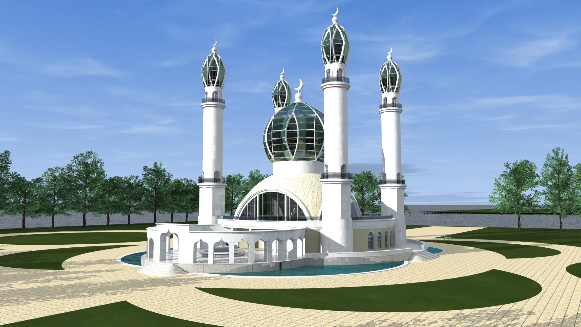Проекты мечети на 50 человек - 87 фото
