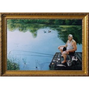 Рыбак, портрет