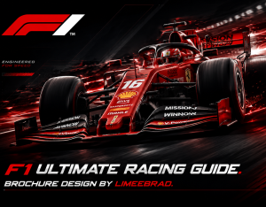 Создание дизайн буклета Formula 1