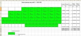 MS Excel картограмма для ГИС