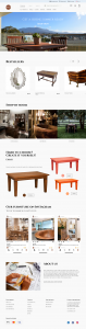 Дизайн интернет-магазина мебели из дерева