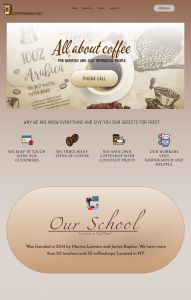 Дизайн сайта для школы