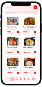 Мобильное веб-приложение поиска рецептов блюд на ReactJs