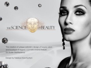 Дизайн сайта салона красоты SCIENCE of BEAUTY