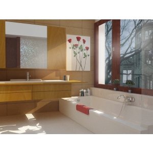 3D модель интерьера ванной комнаты