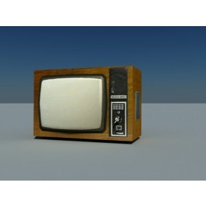 Старый телевизор.