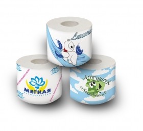 Дизайн упаковки туалетной бумаги