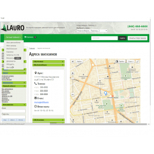 Интернет-магазин автозапчастей www.lauro.ru