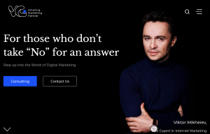 Website for Expert in Internet Marketing