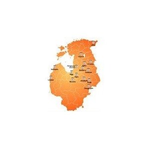 Флеш-карта стран Балтии - Латвии, Литвы и Эстонии
