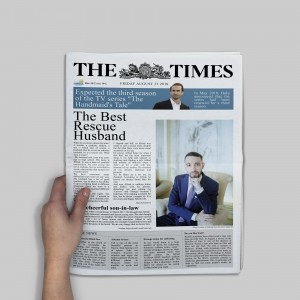 Gift personal newspaper