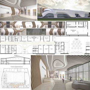 Дизайн-проект интерьера спортивного комплекса (ФОКа)